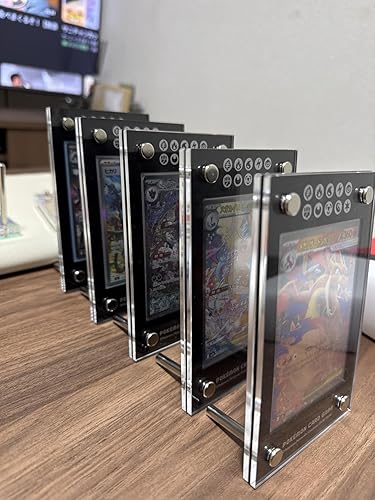 Amazon | ポケモンカードゲーム ディスプレイフレーム ブラックVer.2